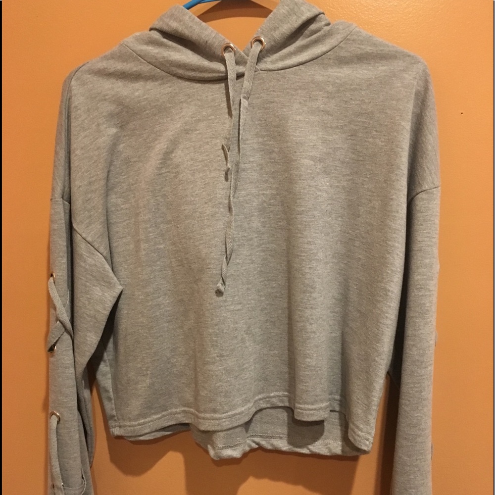 Sweater crop top